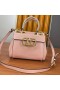 Valentino Medium Rockstud Handbag In Grainy Calfskin Pink
