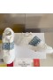Valentino Rockstud Untitled Sneakers Unisex Calfskin White/Blue