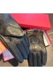 Valentino VLogo Embossed Gloves Women Sheepskin Black