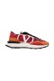 Valentino Lacerunner Tênis Com VLogo Unisex Renda e Malha Vermelha/Laranja