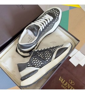 Valentino Lacerunner Cipők VLogo Férfiak Grafikus Háló Fekete