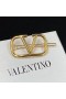 Valentino VLogo Signatur Håret Klippet I Meta Gull