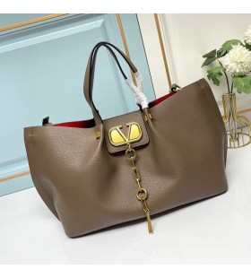 Ovocné Veľké VLogo Uniknúť Tote V Zrnitá Teľacina Káva