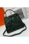 Mala Torbu Valentino Vsling SA 3D Vezom Od Teleće kože Zelene boje