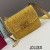 Valentino PequeÃ±o Vsling Crossbody Bolsa Con Brillantes Cristales En Gamuza De Color Amarillo