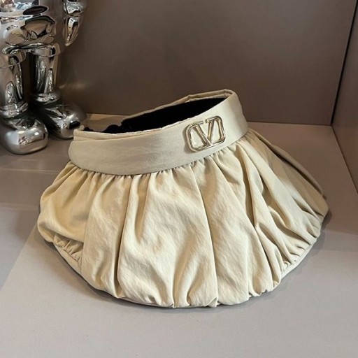 Valentino VLogo Signatur Sun Hat I Bomuld Beige
