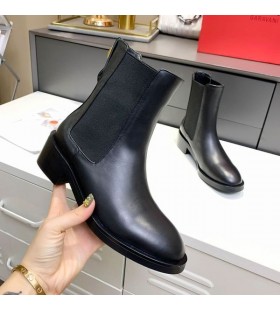 Valentino Rockstud Chelsea Støvler Kvinder Sort Kalveskind