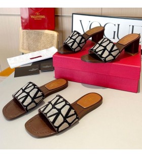 Valentino Dia ' S Vrouwen Toile Iconographe Stof Beige