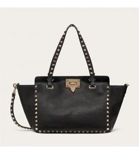 Valentino Pieni Rockstud-Laukku Rakeinen Vasikannahka Musta/Kulta