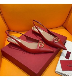 Valentino Vlogo Slingback ÎœÏ€Î±Î»Î±ÏÎ¯Î½ÎµÏ‚ Î“Ï…Î½Î±Î¹ÎºÏŽÎ½ ÎšÏŒÎºÎºÎ¹Î½Î¿ Î”Î­ÏÎ¼Î± ÎœÎ¿ÏƒÏ‡Î±ÏÎ¹Î¿Ï